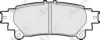 APEC braking PAD1718 Brake Pad Set, disc brake